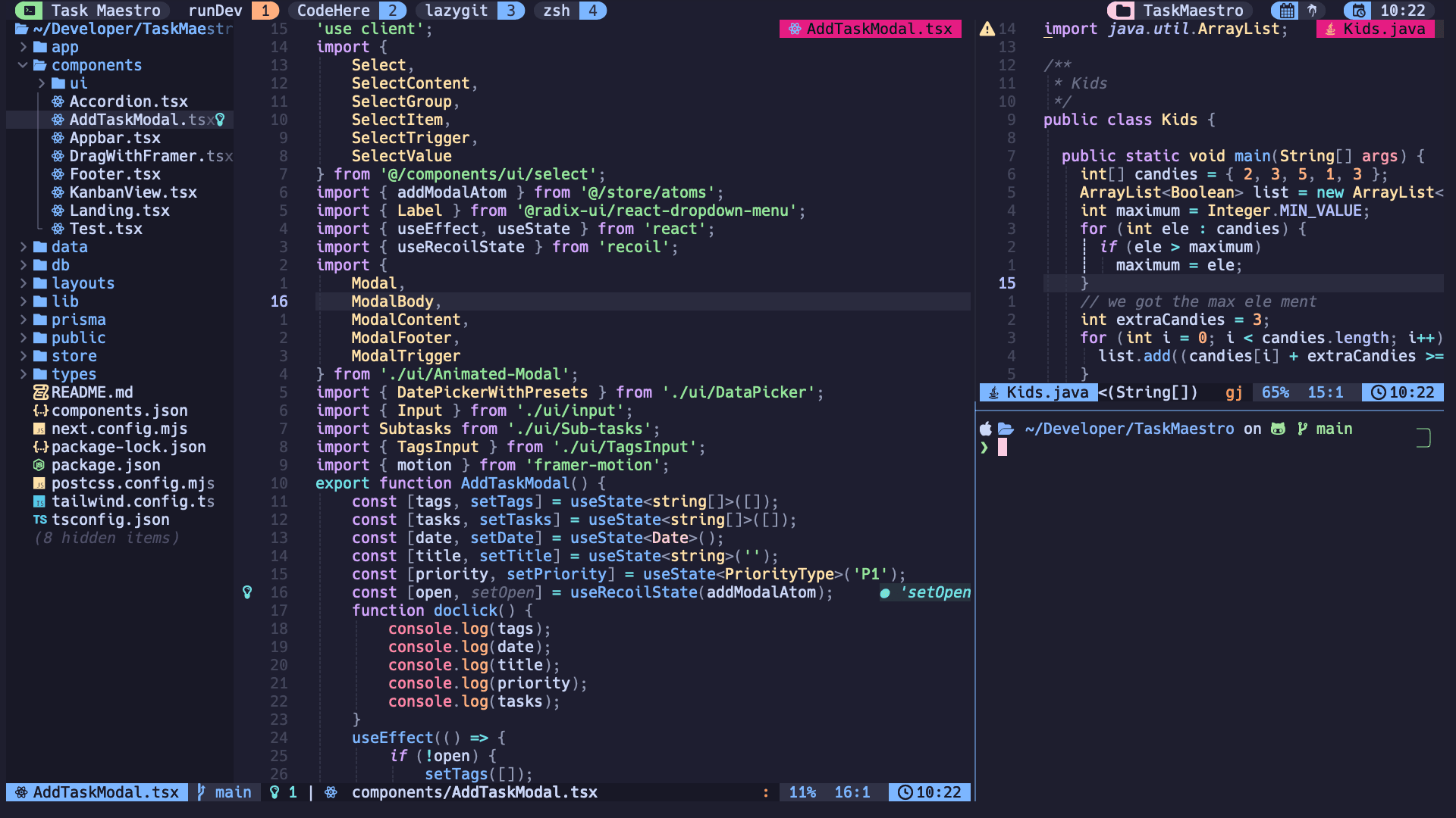 Enhance your Workflow with Tmux and LazyVim